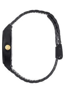 
NIXDEV01 Time Teller Analog Watch - Matte Black / Gold - View 2