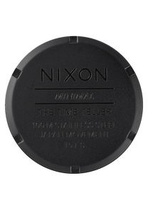 
NIXDEV01 Time Teller Analog Watch - Matte Black / Gold - View 4