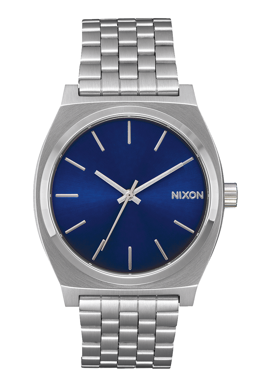 
NIXDEV01 Time Teller Analog Watch - Blue Sunray - View 1