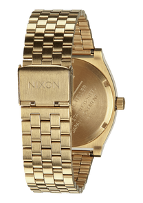 
NIXDEV01 Time Teller Analog Watch - Gold / Green Sunray - View 3