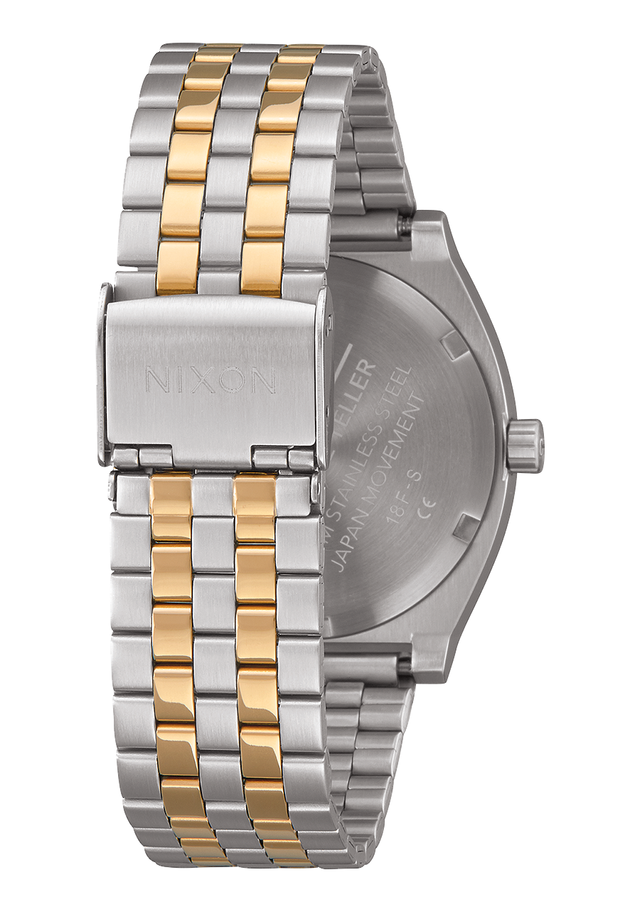 
NIXDEV01 Time Teller Analog Watch - Silver / Gold - View 3