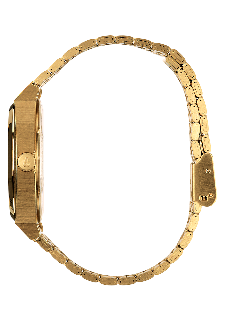 
NIXDEV01 Time Teller Analog Watch - Gold / Indigo - View 2