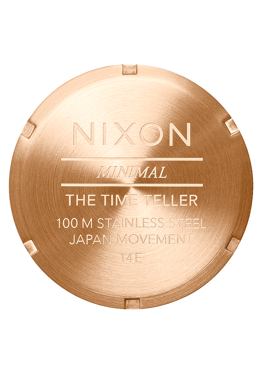 
NIXDEV01 Time Teller Analog Watch - All Rose Gold - View 4