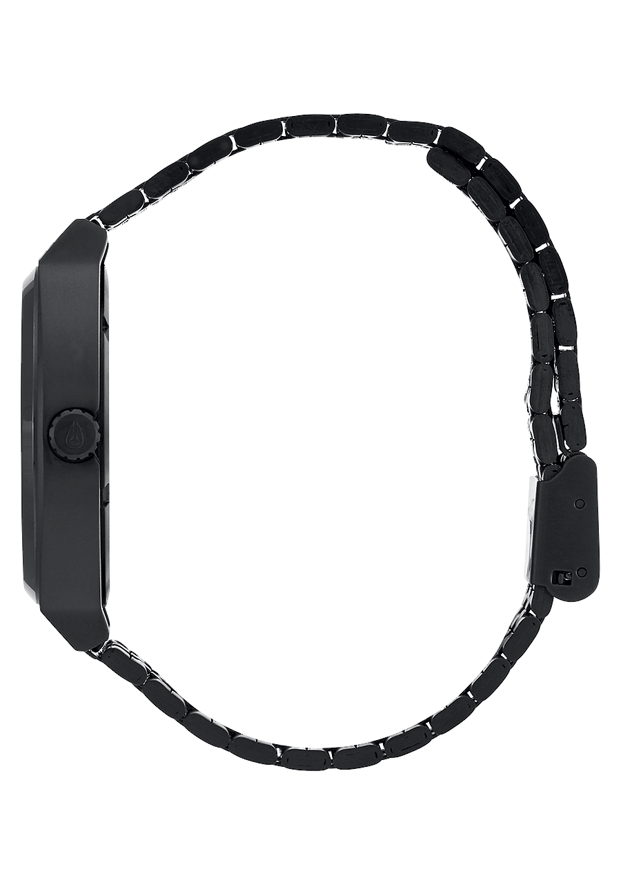 
NIXDEV01 Time Teller Analog Watch - All Black / Rose Gold - View 2