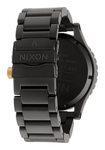 
NIXDEV01 51-30 Chrono Analog Watch - Matte Black / Gold - View 3