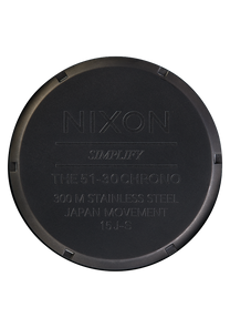 
NIXDEV01 51-30 Chrono Analog Watch - Matte Black / Gold - View 4