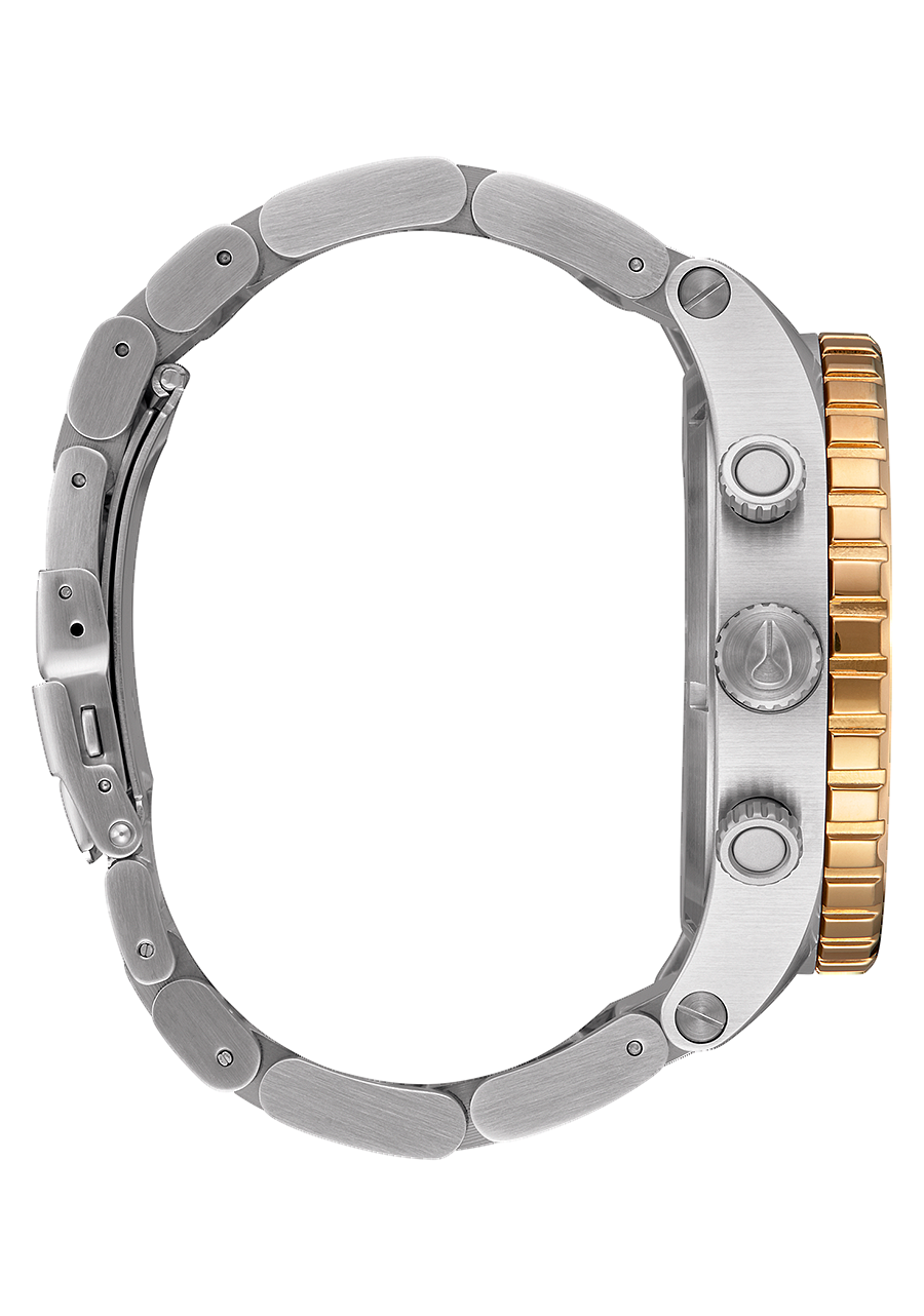 
NIXDEV01 51-30 Chrono Analog Watch - Silver / Gold - View 2