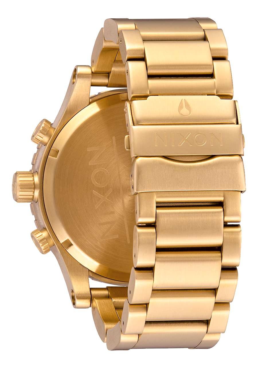 
NIXDEV01 51-30 Chrono Analog Watch - Gold / Indigo - View 3