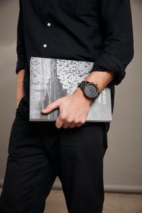 
NIXDEV01 51-30 Chrono Analog Watch - All Matte Black / Black - View 7
