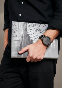 
NIXDEV01 51-30 Chrono Analog Watch - All Matte Black / Black - View 5