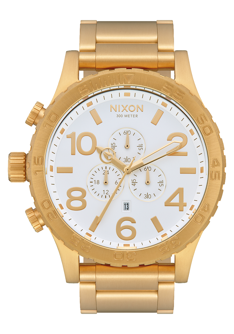 51-30 Chrono - Gold / White