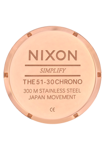 
NIXDEV01 51-30 Chrono Analog Watch - All Rose Gold - View 4