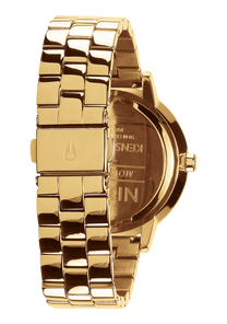 
NIXDEV01 Kensington Analog Watch - All Gold / Black Sunray - View 3