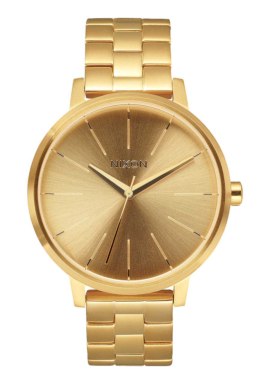 
NIXDEV01 Kensington Analog Watch - All Gold - View 1