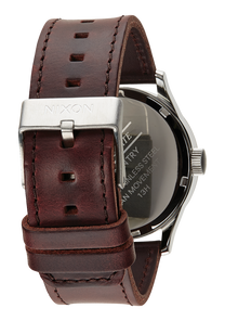 
NIXDEV01 Sentry Leather Analog Watch - Blue / Brown - View 3