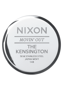 
NIXDEV01 CC Kensington Leather Analog Watch - Black - View 4