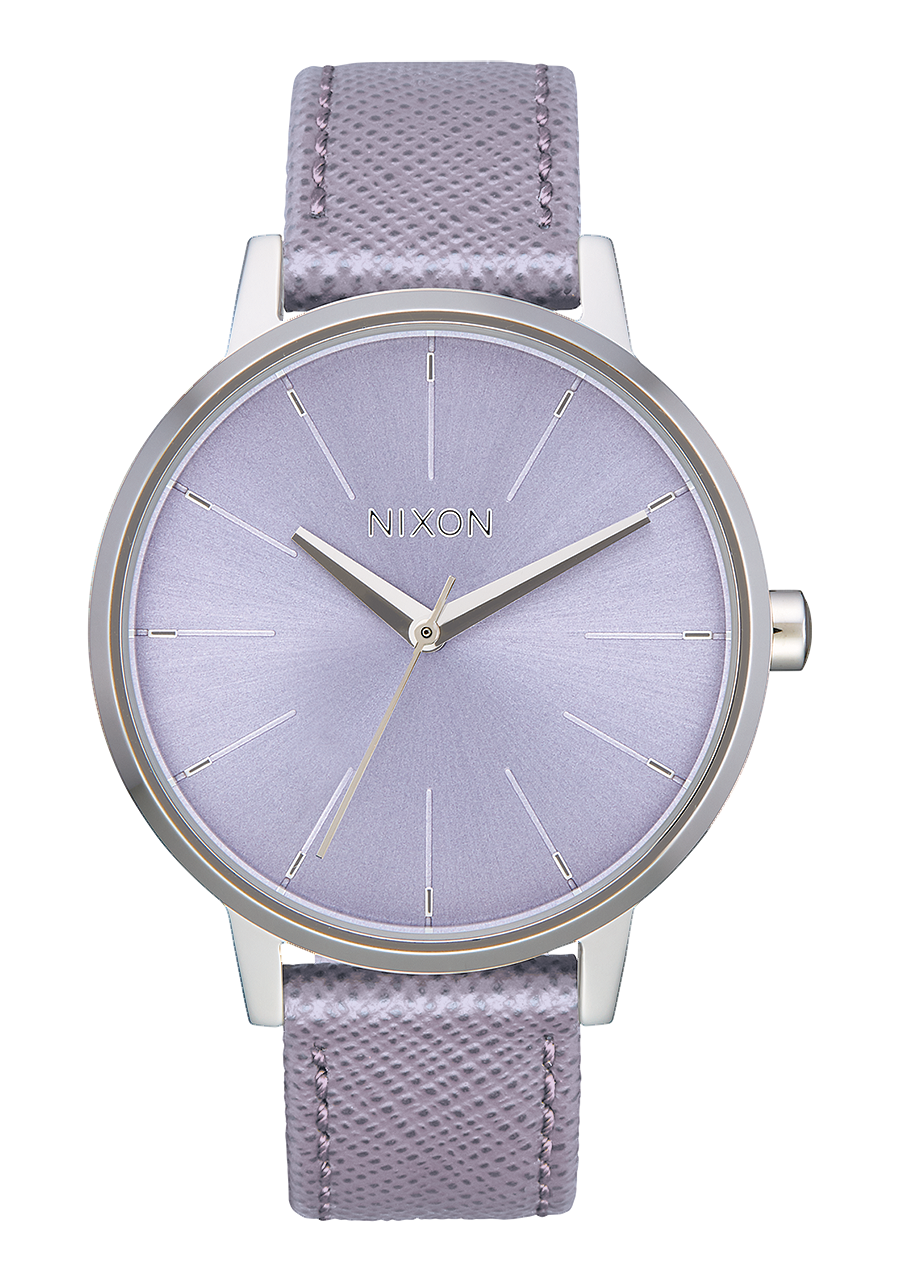 
NIXDEV01 Kensington Leather Analog Watch - Lavender - View 1