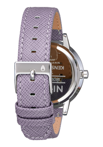 
NIXDEV01 Kensington Leather Analog Watch - Lavender - View 2
