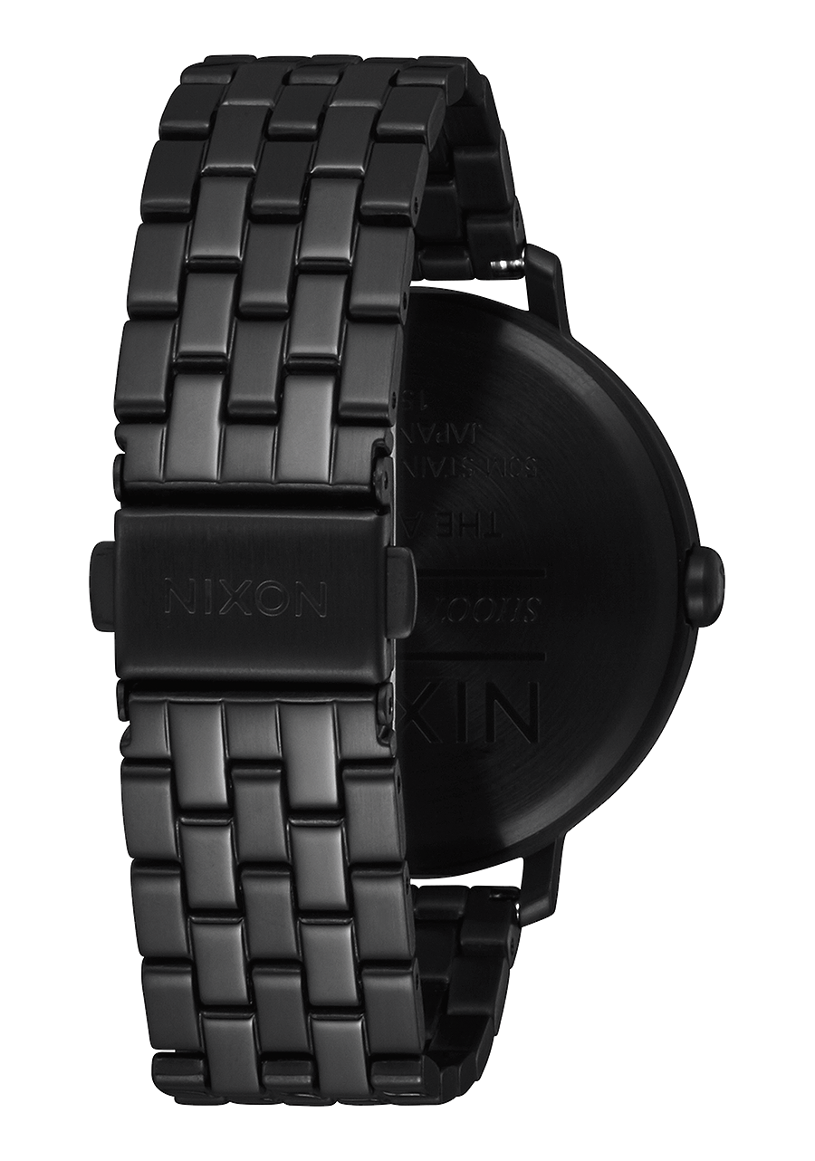 
NIXDEV01 Arrow Analog Watch - Black / Gold - View 3