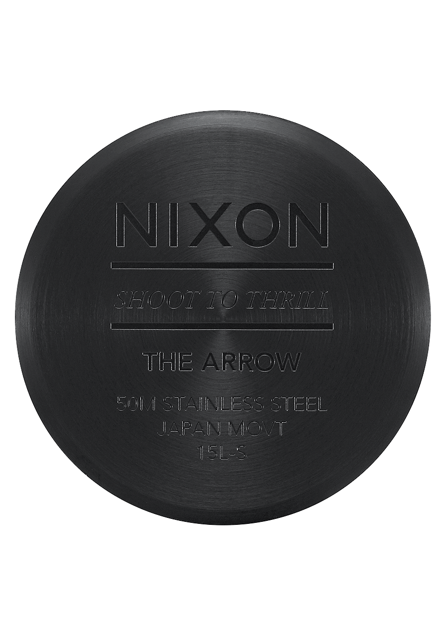 
NIXDEV01 Arrow Analog Watch - Black / Gold - View 4