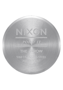 
NIXDEV01 Arrow Analog Watch - All Silver - View 4