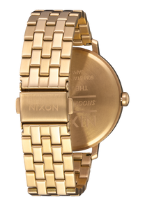 
NIXDEV01 Arrow Analog Watch - All Gold - View 3