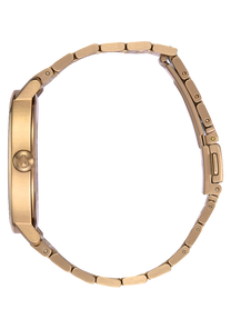 
NIXDEV01 Arrow Analog Watch - All Gold / White - View 2