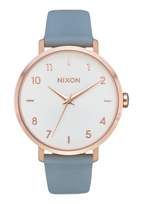 
NIXDEV01 Arrow Leather Analog Watch - Arrow Leather - View 3
