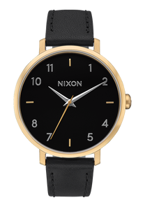 
NIXDEV01 Arrow Leather Analog Watch - Arrow Leather - View 1