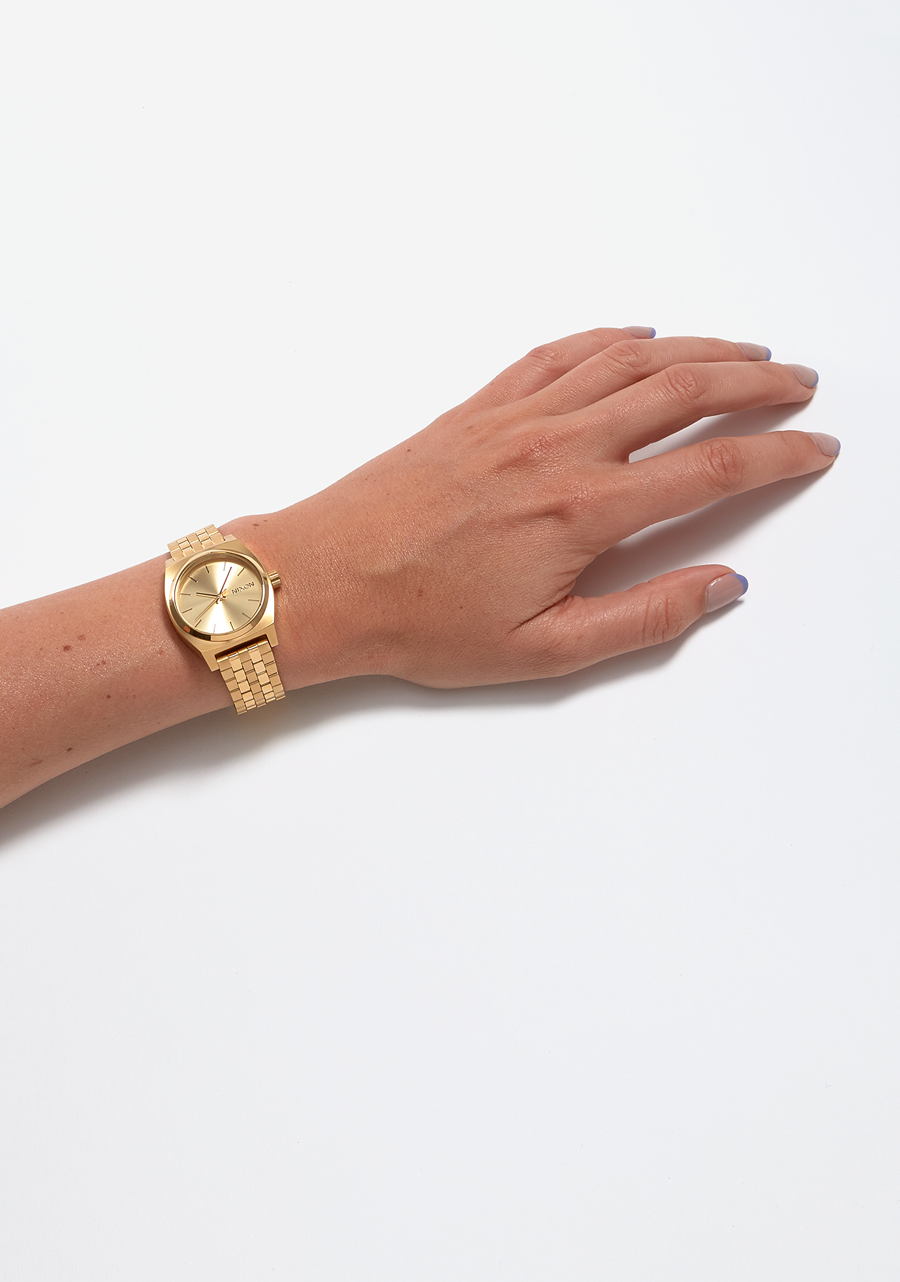 
NIXDEV01 Medium Time Teller Analog Watch - All Gold - View 6