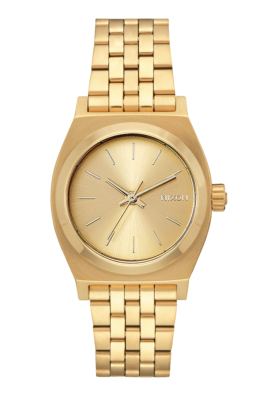
NIXDEV01 Medium Time Teller Analog Watch - All Gold - View 1