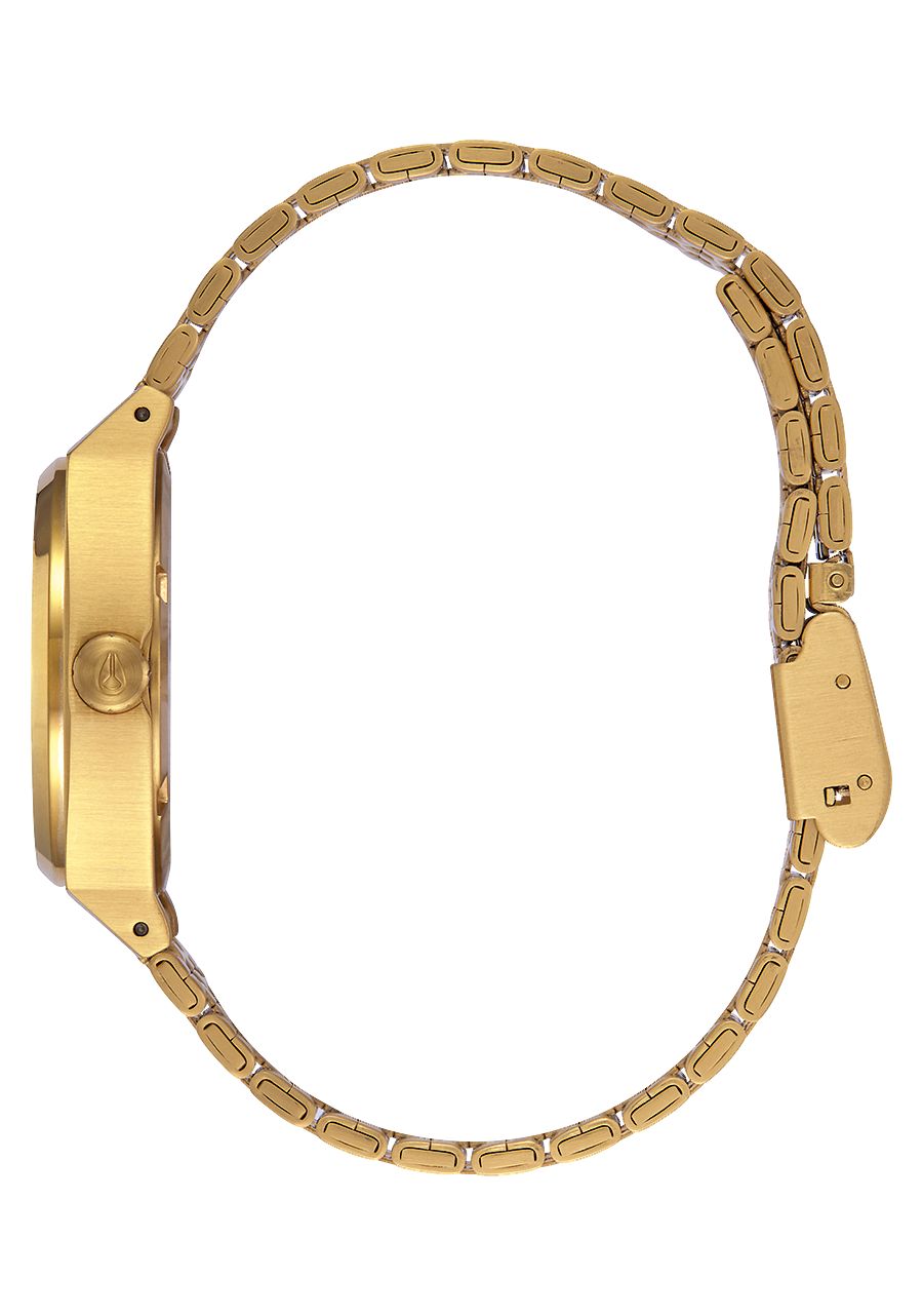 
NIXDEV01 Medium Time Teller Analog Watch - All Gold - View 2