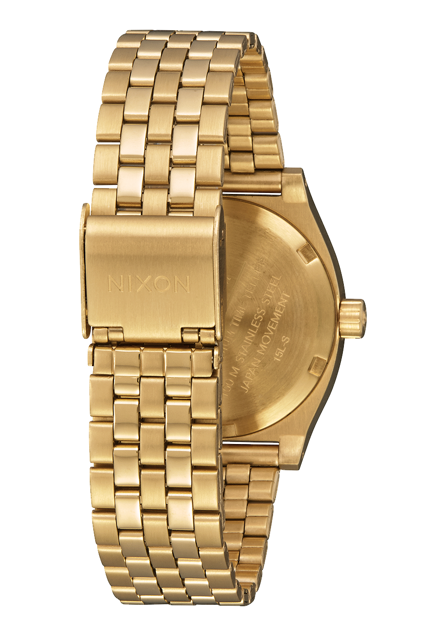 
NIXDEV01 Medium Time Teller Analog Watch - All Gold - View 3
