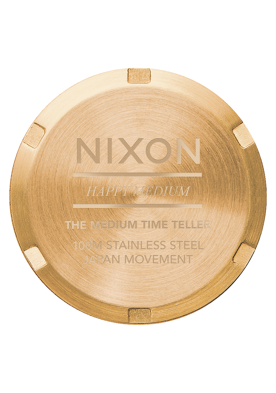 
NIXDEV01 Medium Time Teller Analog Watch - All Gold - View 4