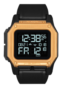 
NIXDEV01 Regulus Digital Watch - Black / Gold - View 1
