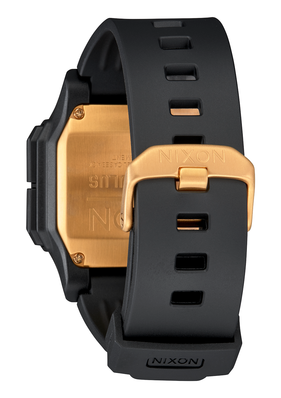 
NIXDEV01 Regulus Digital Watch - Black / Gold - View 3