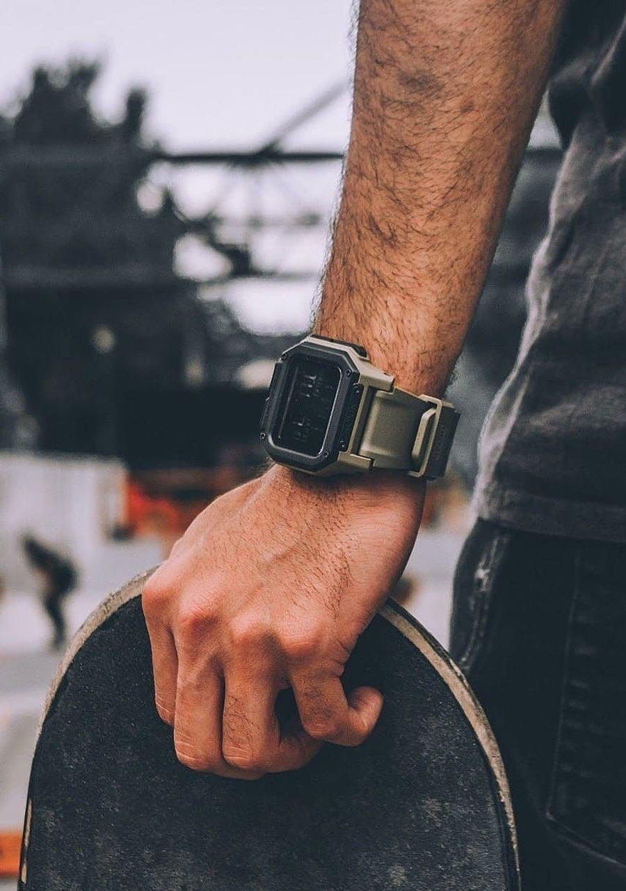 
NIXDEV01 Regulus Digital Watch - All Sand - View 5