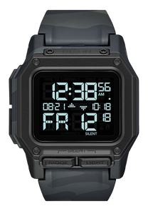 
NIXDEV01 Regulus Digital Watch - Black Multicam - View 1