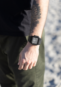 
NIXDEV01 Regulus Digital Watch - Black / Positive - View 5