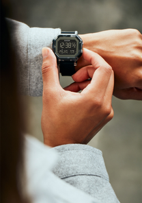 
NIXDEV01 Siren Digital Watch - Black Tortoise - View 5