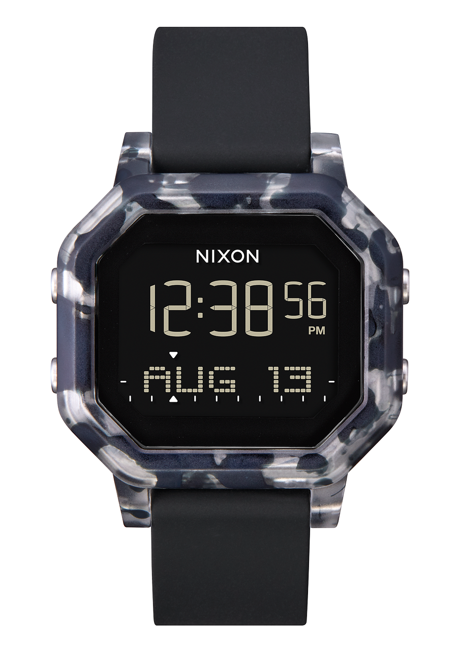 
NIXDEV01 Siren Digital Watch - Black Tortoise - View 1
