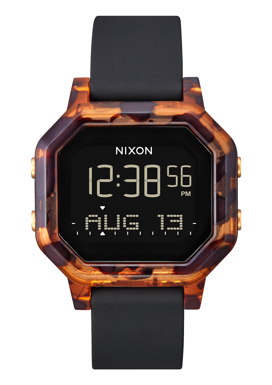 
NIXDEV01 Siren Digital Watch - Tortoise - View 1