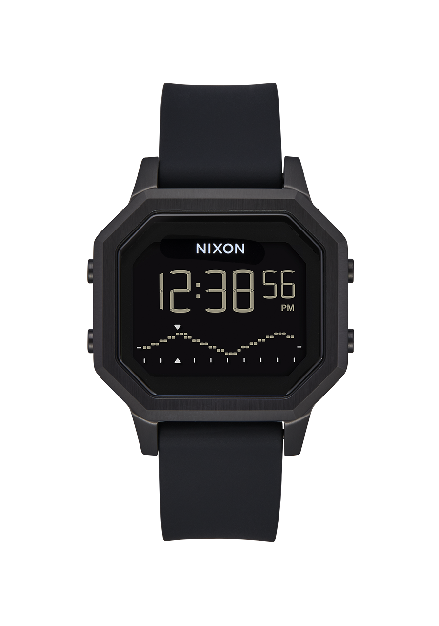
NIXDEV01 Siren Stainless Steel Digital Watch - All Black - View 4