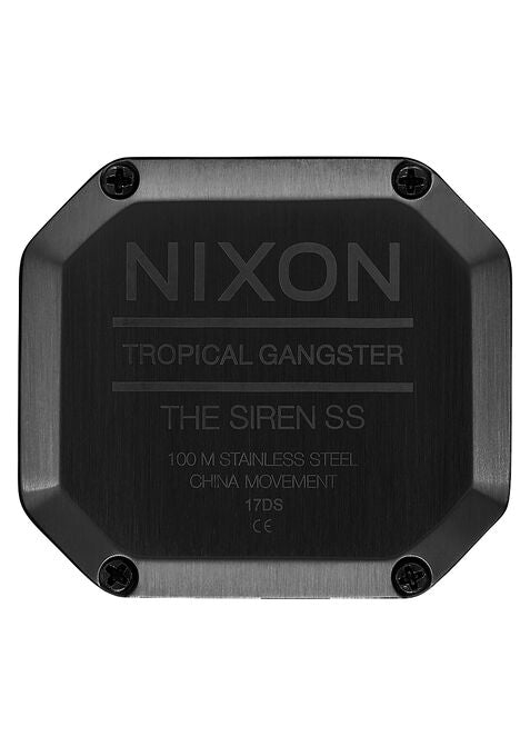 
NIXDEV01 Siren Stainless Steel Digital Watch - All Black - View 5