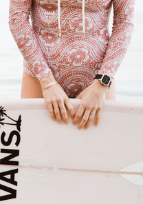 
NIXDEV01 Siren Stainless Steel Digital Watch - Rose Gold / Black - View 6