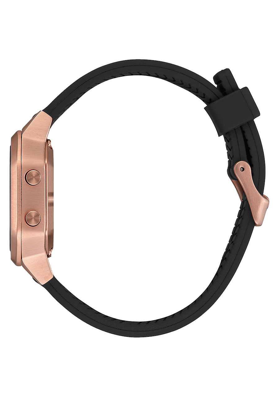
NIXDEV01 Siren Stainless Steel Digital Watch - Rose Gold / Black - View 2