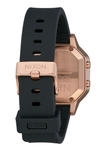 
NIXDEV01 Siren Stainless Steel Digital Watch - Rose Gold / Black - View 3