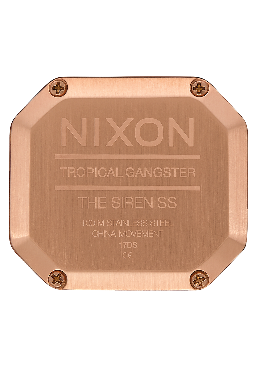 
NIXDEV01 Siren Stainless Steel Digital Watch - Rose Gold / Black - View 5