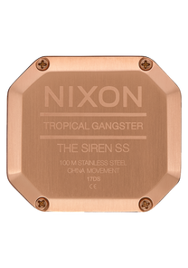 
NIXDEV01 Siren Stainless Steel Digital Watch - Rose Gold / Black - View 5