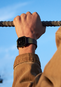 
NIXDEV01 Siren Stainless Steel Digital Watch - Black / Fatigue - View 7